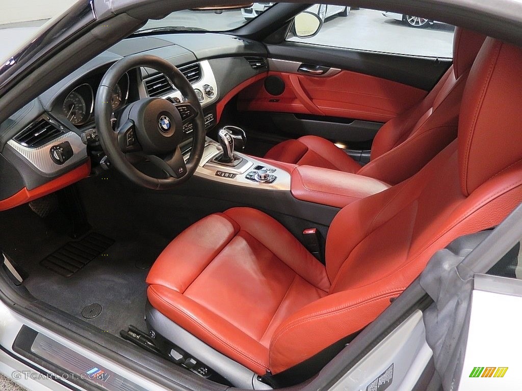 Coral Red Interior 2015 BMW Z4 sDrive35is Photo #119652792