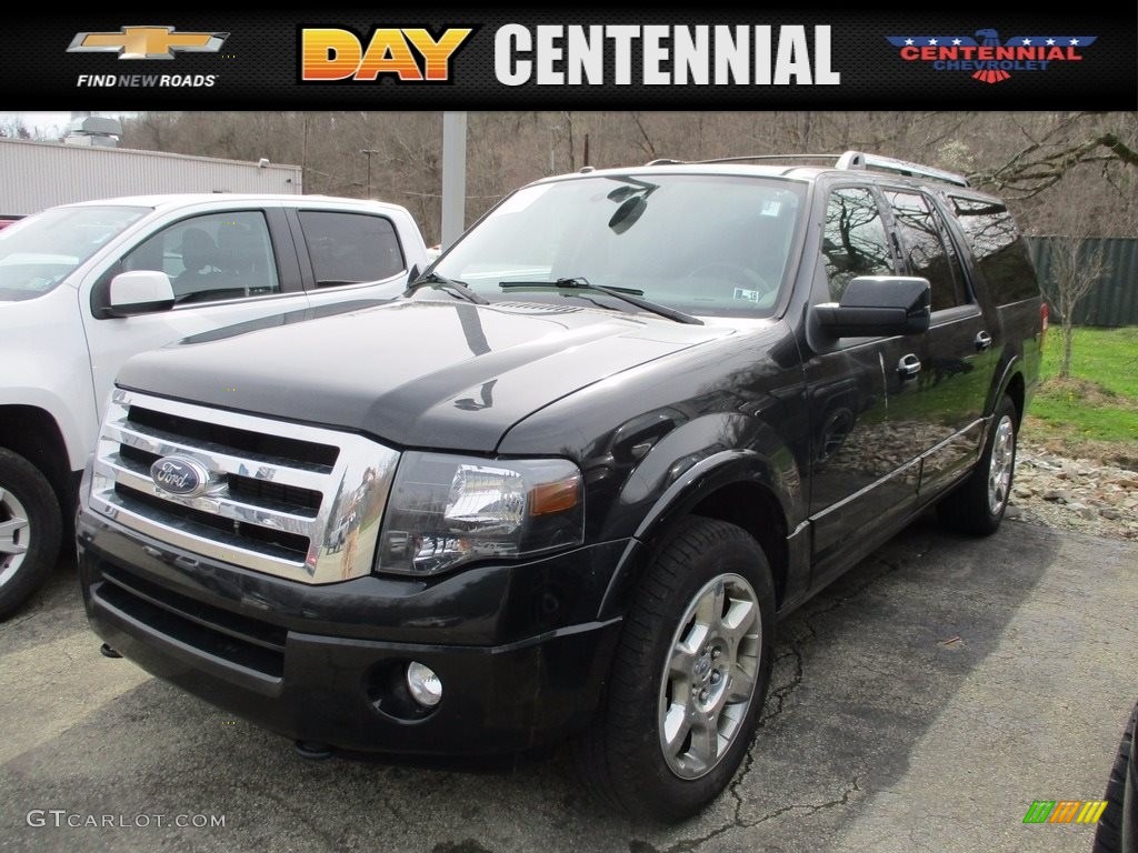 2014 Expedition EL Limited 4x4 - Tuxedo Black / Stone photo #1