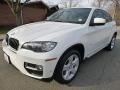 2014 Alpine White BMW X6 xDrive35i  photo #1