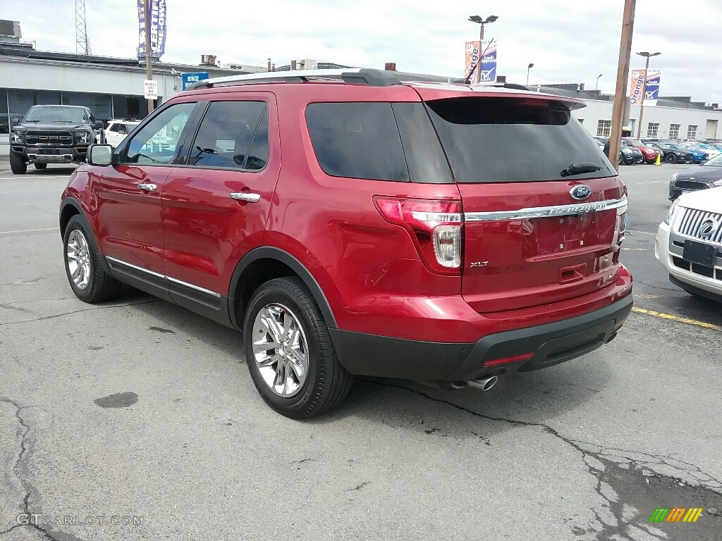 2014 Explorer XLT 4WD - Ruby Red / Charcoal Black photo #6