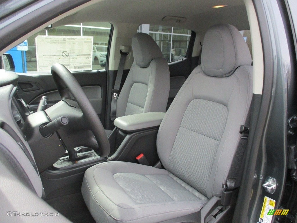 2017 Colorado WT Crew Cab 4x4 - Cyber Gray Metallic / Jet Black/­Dark Ash photo #12