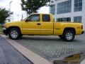2005 Flame Yellow GMC Sierra 1500 Z71 Extended Cab 4x4  photo #2