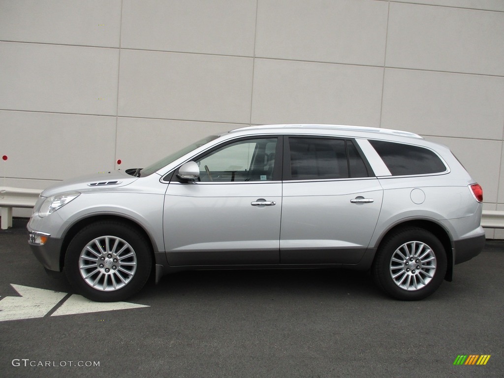 2011 Enclave CXL AWD - Quicksilver Metallic / Ebony/Ebony photo #2