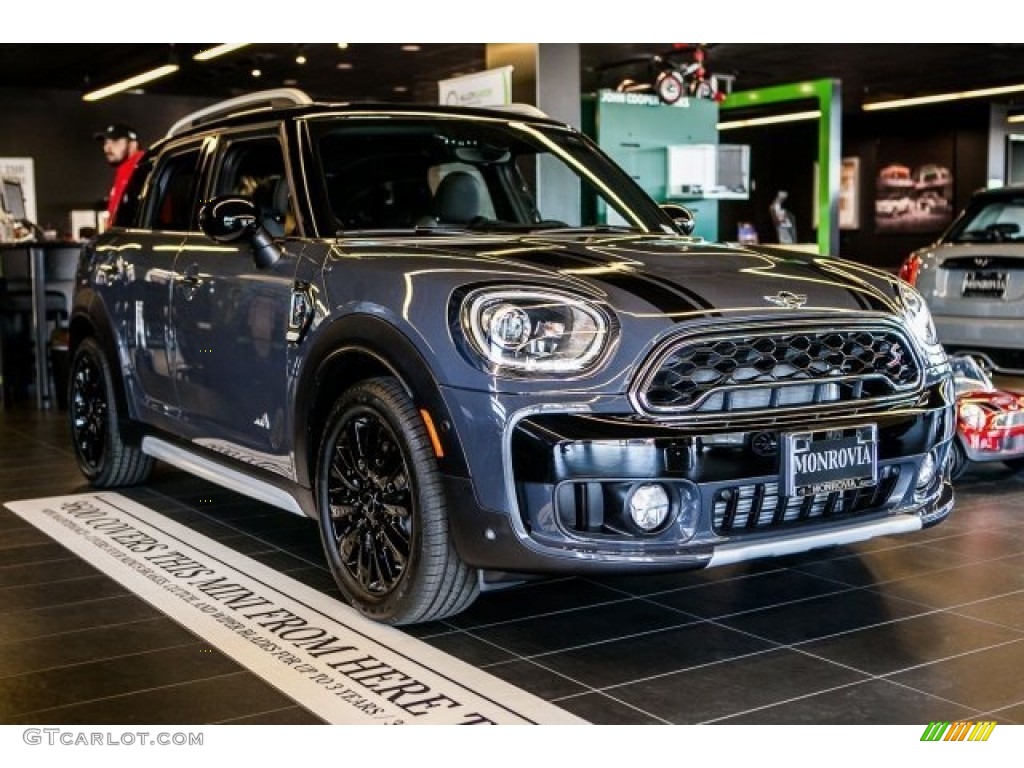 2017 Countryman Cooper S ALL4 - Thunder Grey Metallic / Carbon Black photo #12