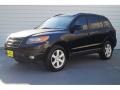 2008 Ebony Black Hyundai Santa Fe SE  photo #3