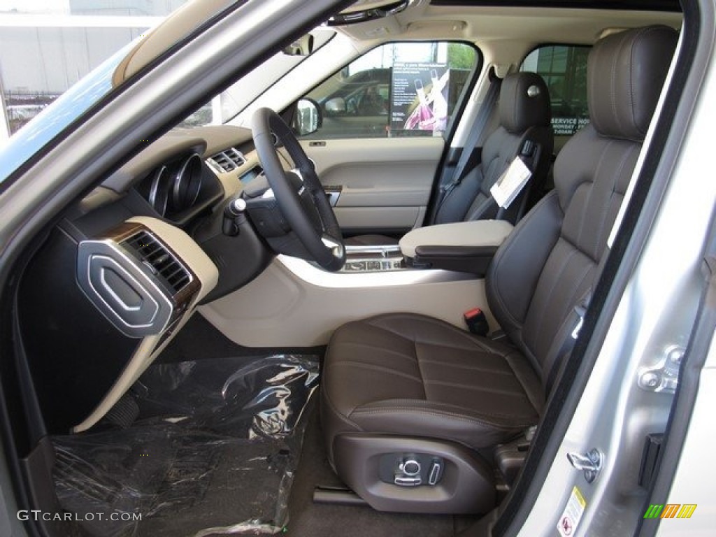 2017 Range Rover Sport HSE - Aruba / Espresso/Almond photo #3