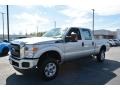 2016 Ingot Silver Metallic Ford F250 Super Duty XL Crew Cab 4x4  photo #6