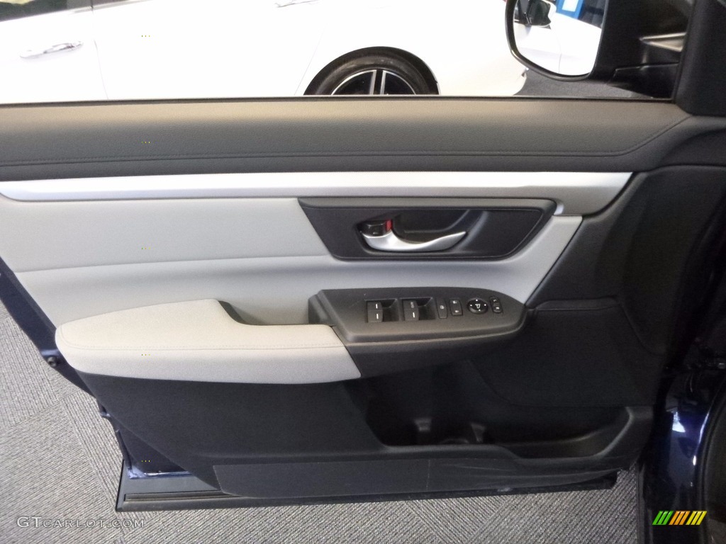 2017 CR-V LX AWD - Obsidian Blue Pearl / Gray photo #10
