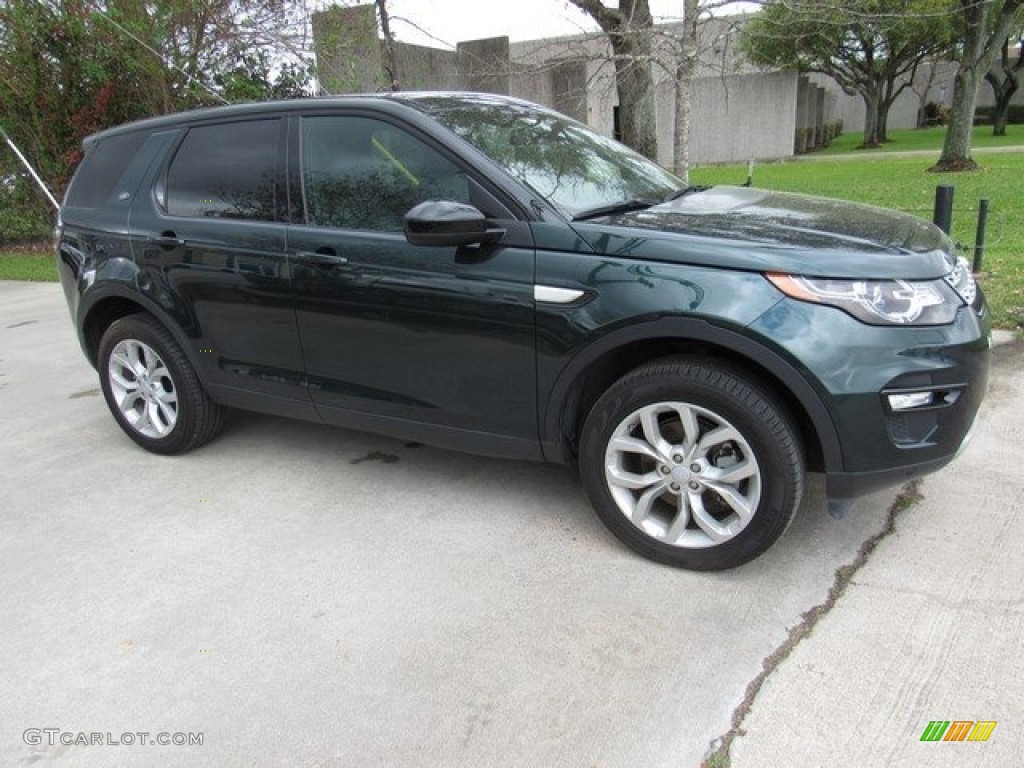 Aintree Green Metallic Land Rover Discovery Sport