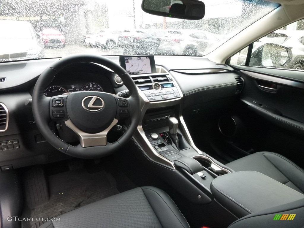 Black Interior 2017 Lexus NX 200t AWD Photo #119665389
