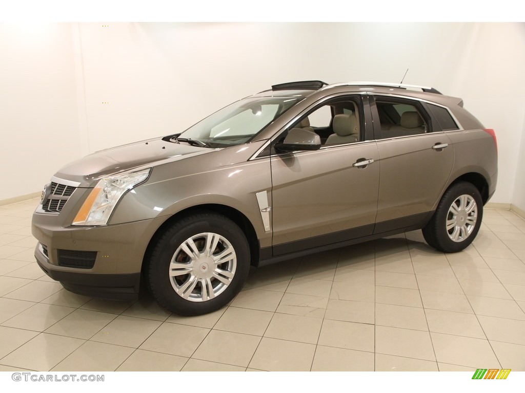 2012 SRX Luxury AWD - Mocha Steel Metallic / Shale/Brownstone photo #3