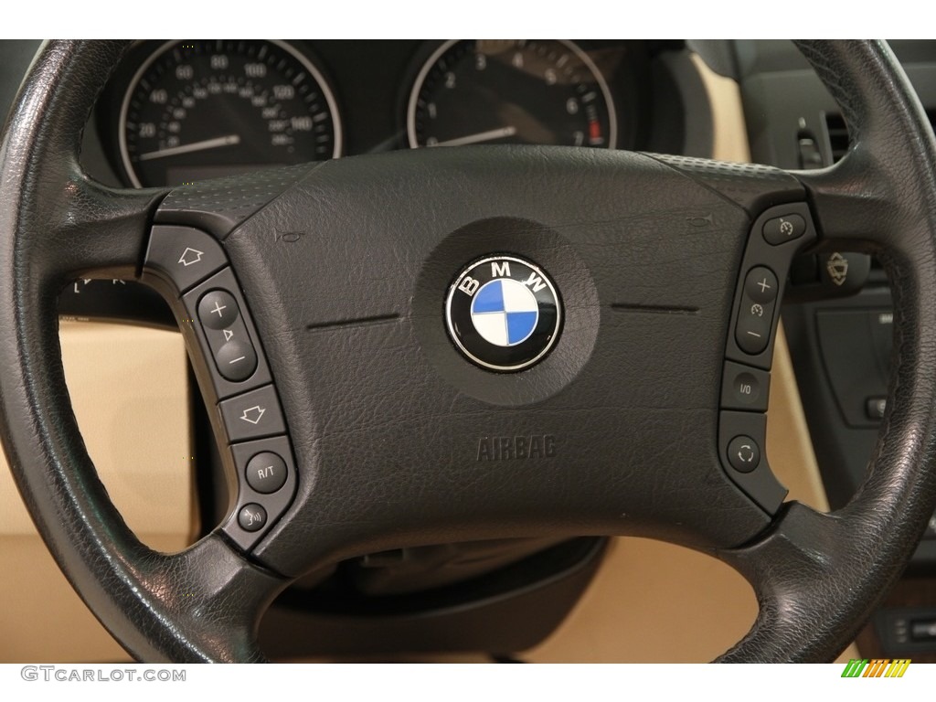 2005 X3 2.5i - Mystic Blue Metallic / Sand Beige photo #10