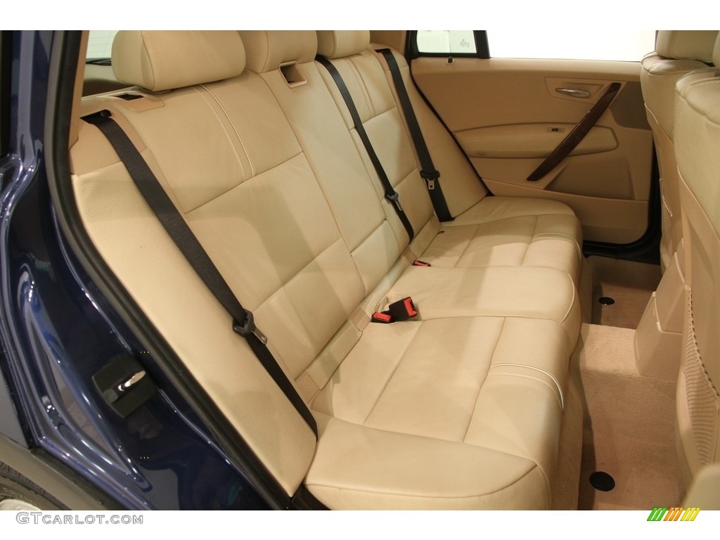 2005 X3 2.5i - Mystic Blue Metallic / Sand Beige photo #19
