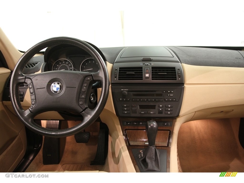 2005 X3 2.5i - Mystic Blue Metallic / Sand Beige photo #22