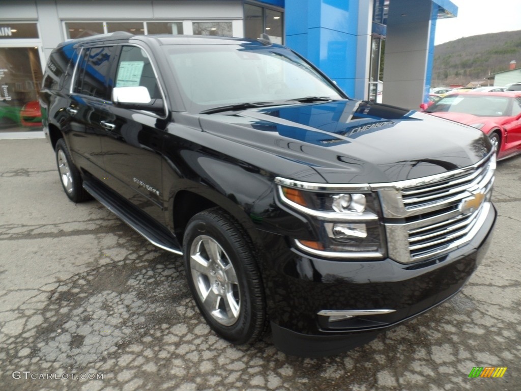 2017 Suburban Premier 4WD - Black / Jet Black photo #3