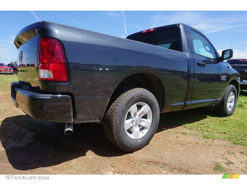 2017 1500 Express Regular Cab - Maximum Steel Metallic / Black/Diesel Gray photo #3