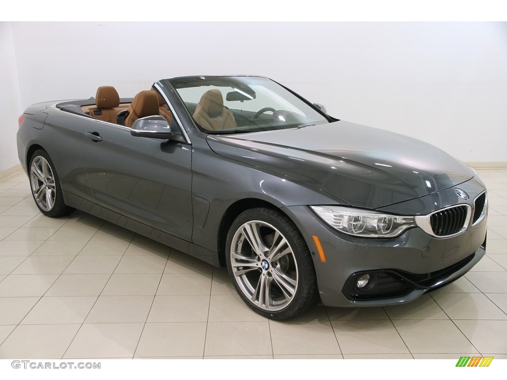 Mineral Grey Metallic 2017 BMW 4 Series 430i xDrive Convertible Exterior Photo #119668557