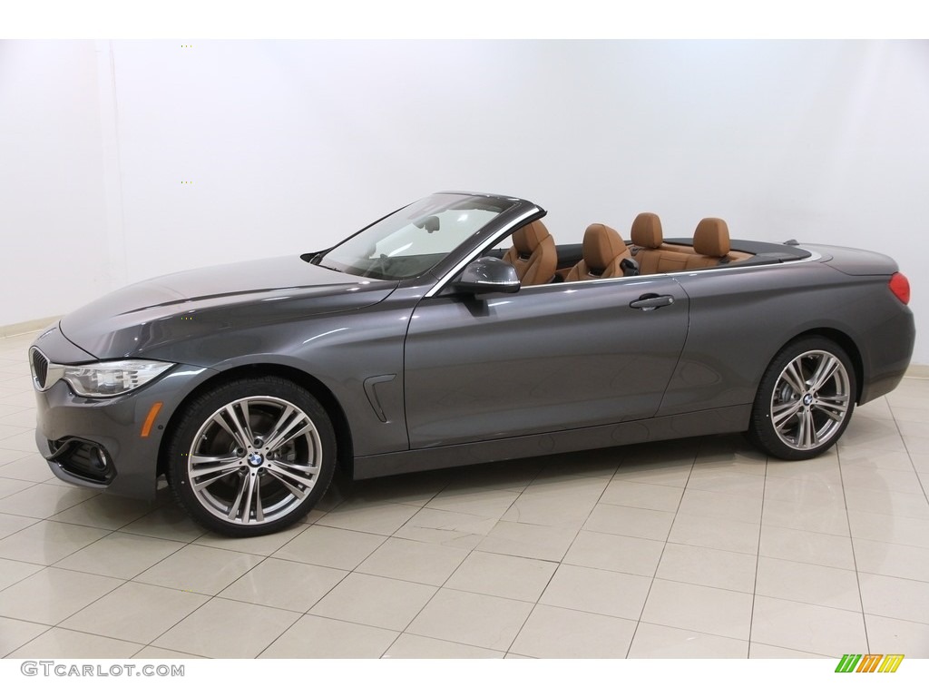 Mineral Grey Metallic 2017 BMW 4 Series 430i xDrive Convertible Exterior Photo #119668620