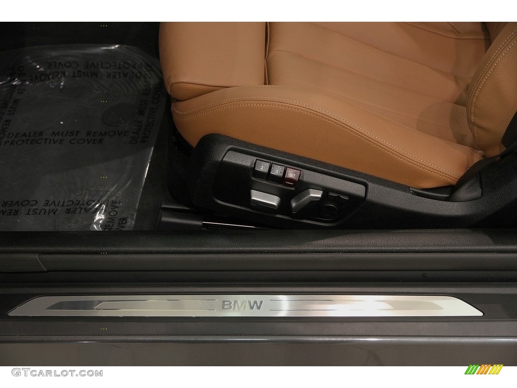 Saddle Brown Interior 2017 BMW 4 Series 430i xDrive Convertible Photo #119668656