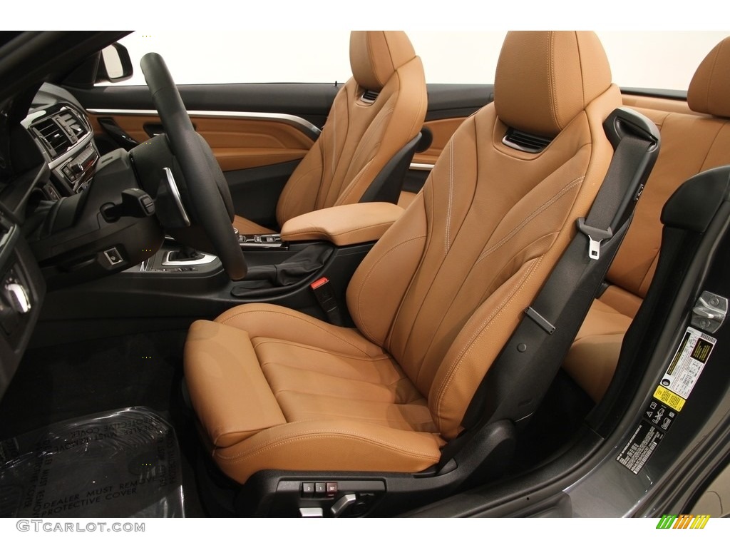2017 BMW 4 Series 430i xDrive Convertible Front Seat Photo #119668680
