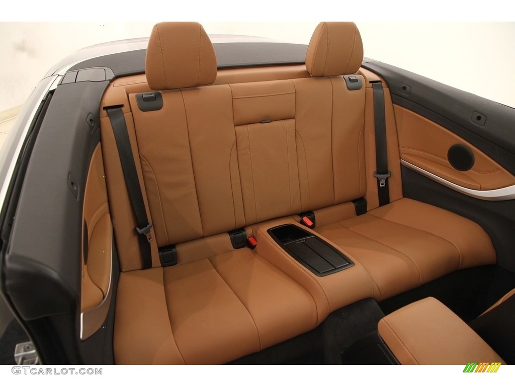 2017 BMW 4 Series 430i xDrive Convertible Rear Seat Photo #119669007