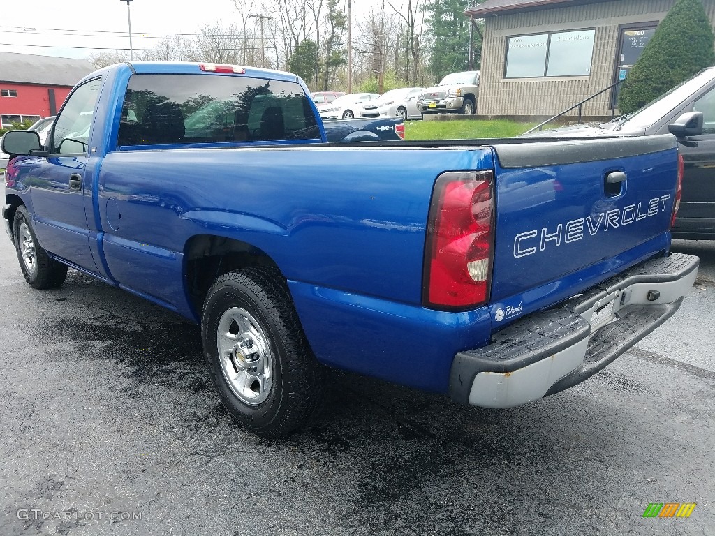 2004 Silverado 1500 Regular Cab - Arrival Blue Metallic / Dark Charcoal photo #3