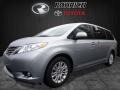 2015 Silver Sky Metallic Toyota Sienna XLE  photo #3