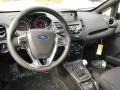 Charcoal Black 2017 Ford Fiesta ST Hatchback Dashboard