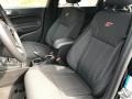 Charcoal Black 2017 Ford Fiesta ST Hatchback Interior Color