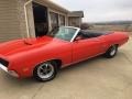 Red 1970 Ford Torino GT Convertible
