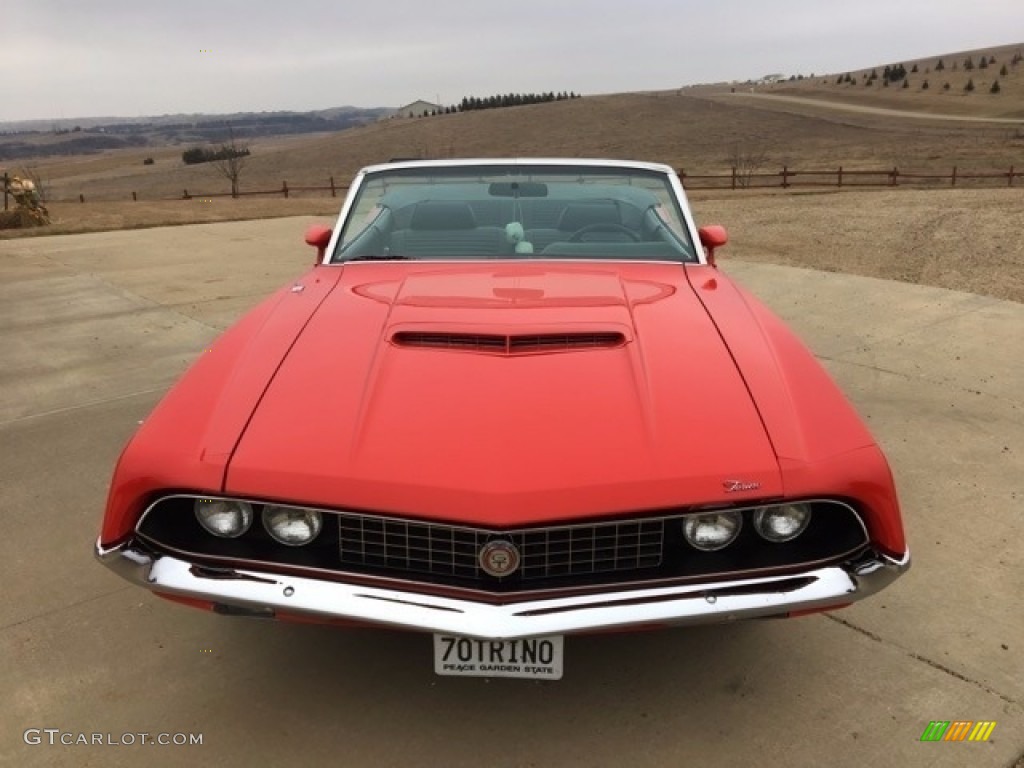 Red 1970 Ford Torino GT Convertible Exterior Photo #119670542