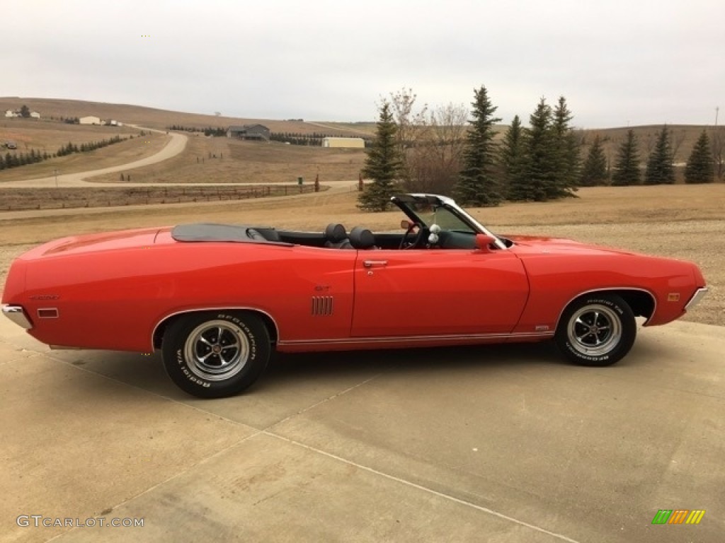 Red 1970 Ford Torino GT Convertible Exterior Photo #119670558