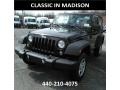 2017 Black Jeep Wrangler Sport 4x4  photo #1