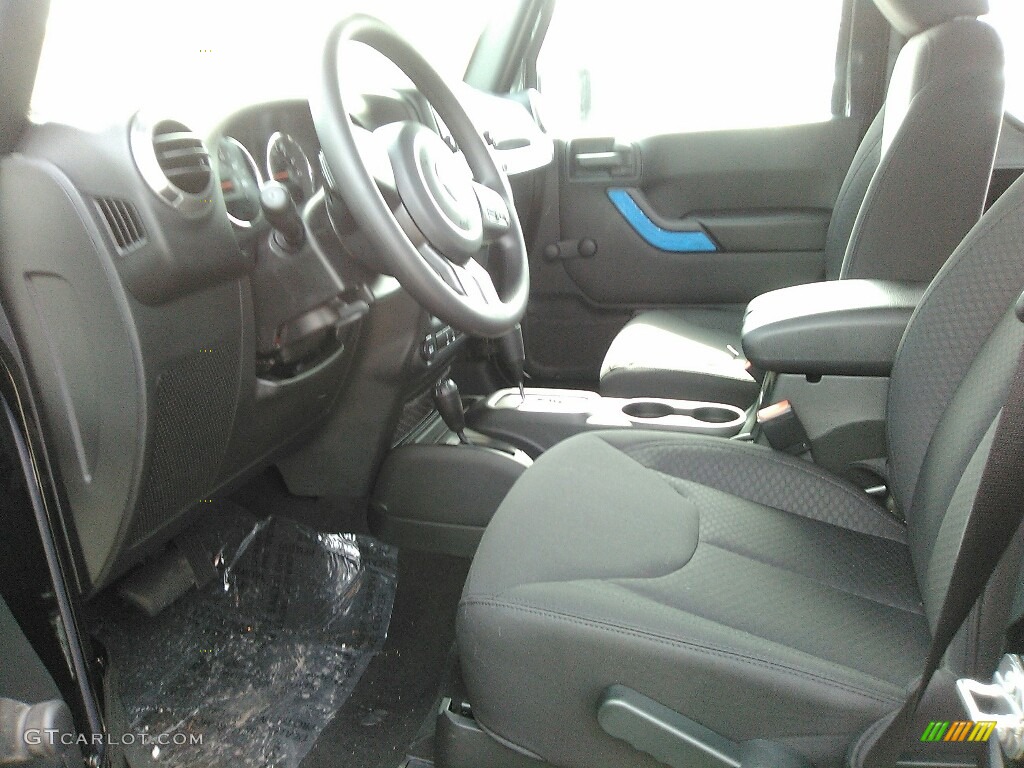 2017 Wrangler Sport 4x4 - Black / Black photo #4