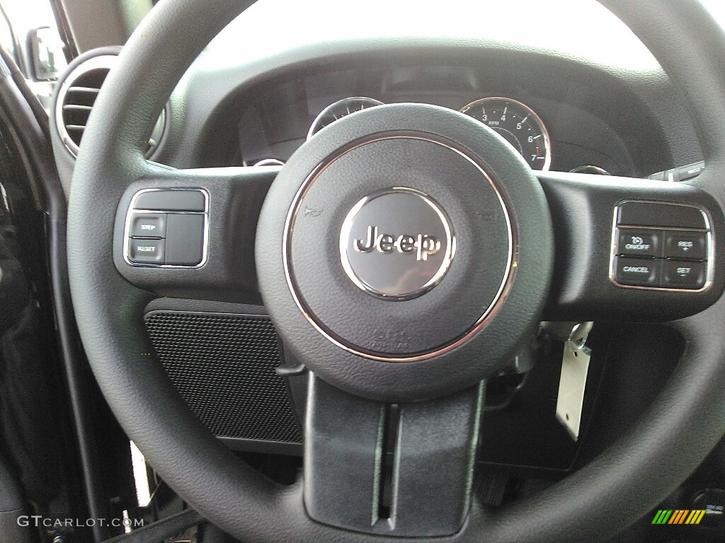 2017 Wrangler Sport 4x4 - Black / Black photo #7