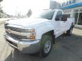 Summit White - Silverado 3500HD Work Truck Regular Cab 4x4 Photo No. 1