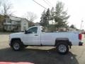 Summit White - Silverado 3500HD Work Truck Regular Cab 4x4 Photo No. 8