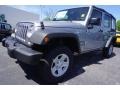 2017 Billet Silver Metallic Jeep Wrangler Unlimited Sport 4x4  photo #1