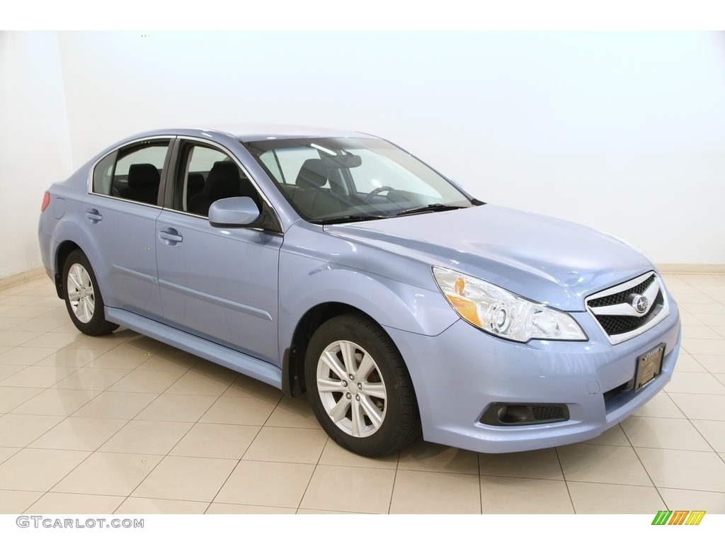 Sky Blue Metallic Subaru Legacy