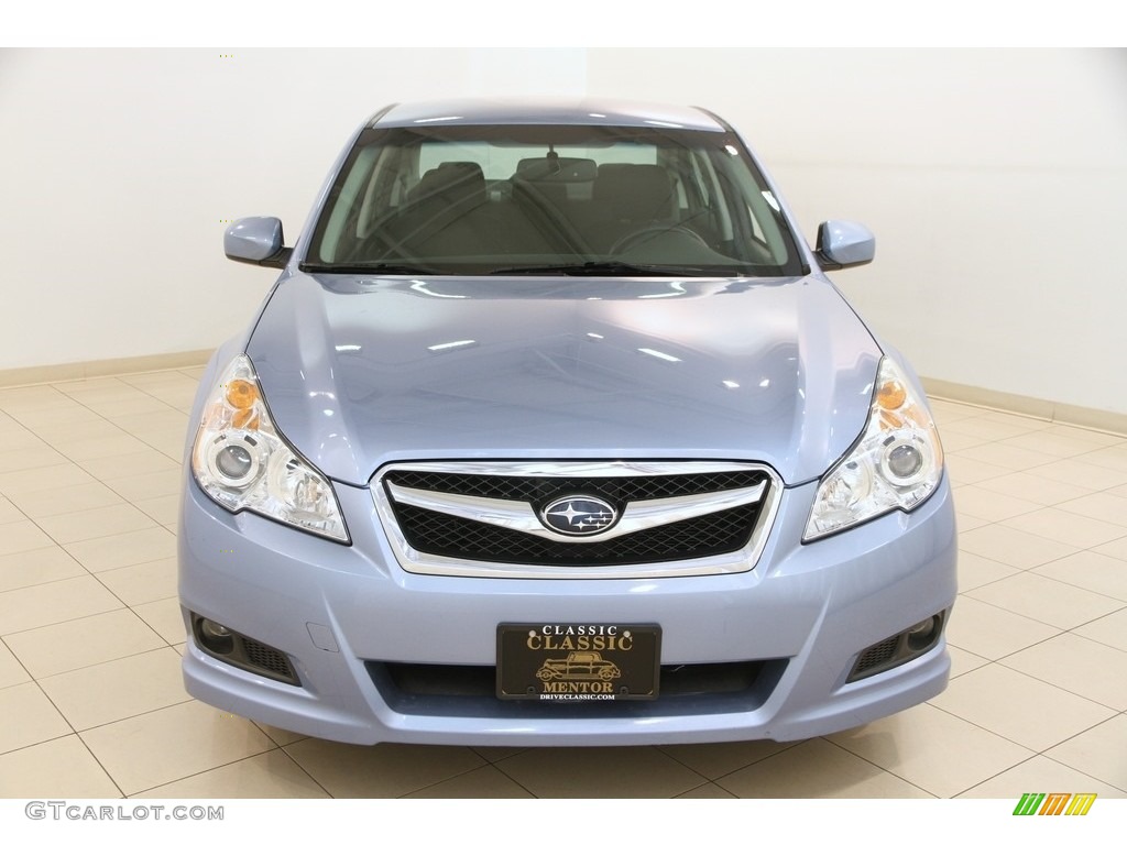 2012 Legacy 2.5i Premium - Sky Blue Metallic / Off Black photo #2