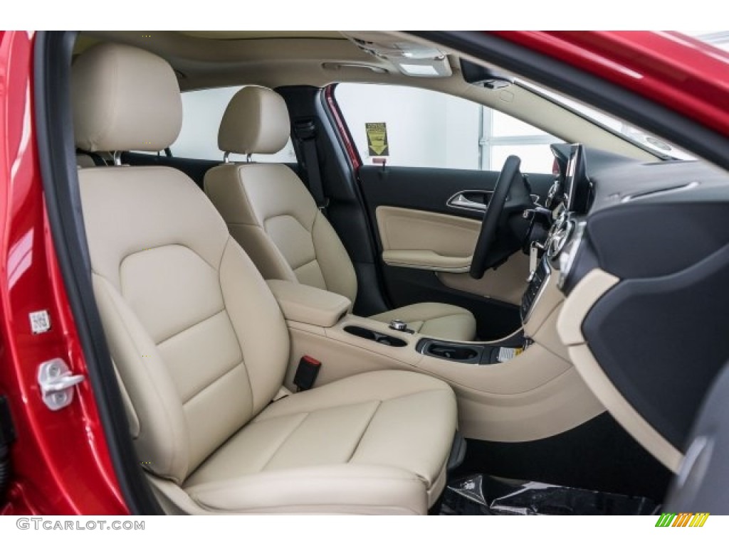 Beige Interior 2017 Mercedes-Benz GLA 250 4Matic Photo #119677071