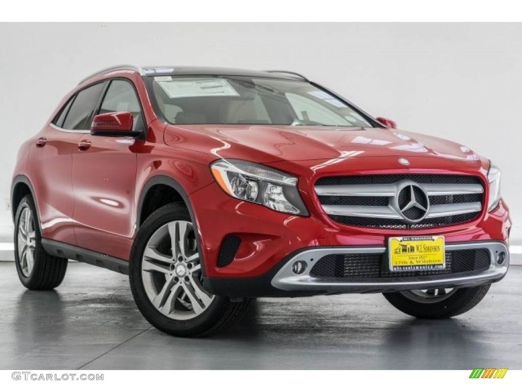 Jupiter Red 2017 Mercedes-Benz GLA 250 4Matic Exterior Photo #119677263