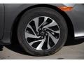2017 Polished Metal Metallic Honda Civic LX Hatchback  photo #4
