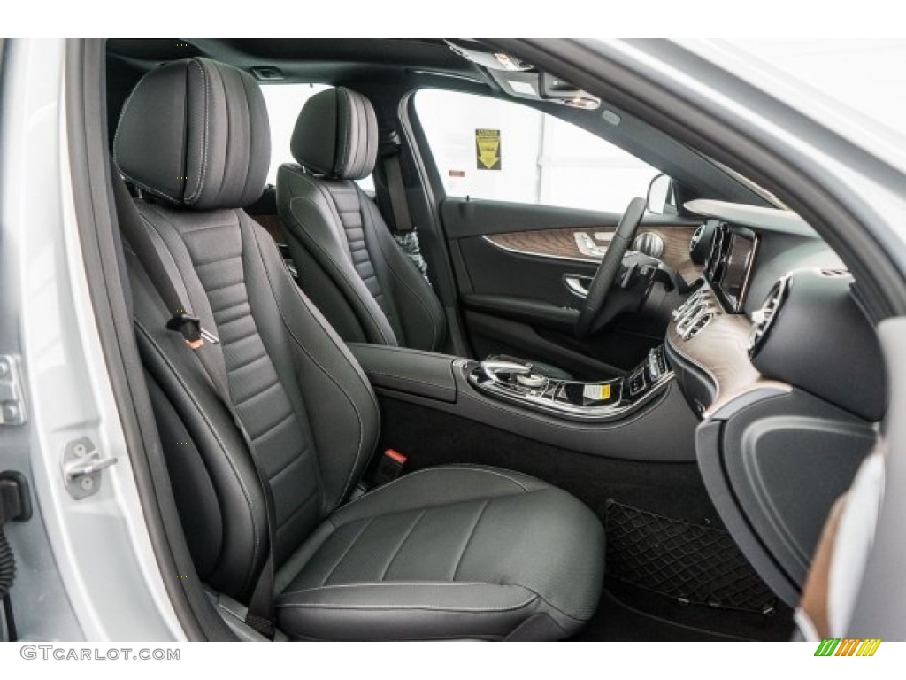 Black Interior 2017 Mercedes-Benz E 400 4Matic Wagon Photo #119678589