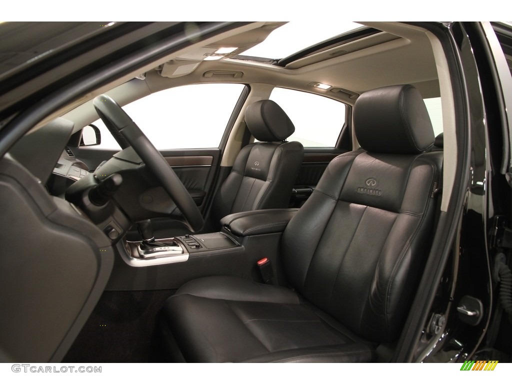 2008 M 35x AWD Sedan - Black Obsidian / Graphite photo #5