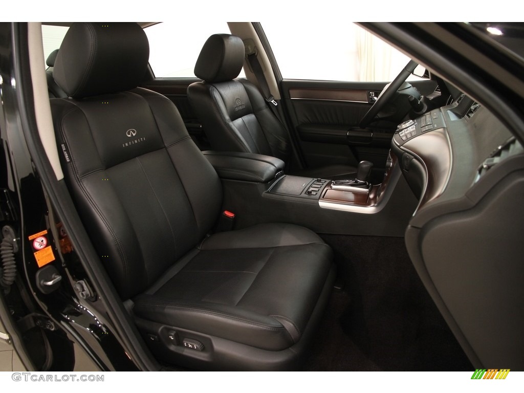 2008 M 35x AWD Sedan - Black Obsidian / Graphite photo #18