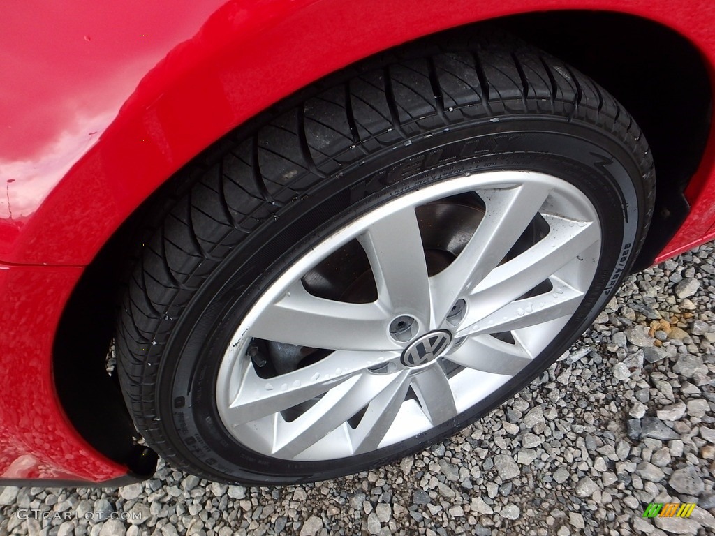 2010 Jetta Wolfsburg Edition Sedan - Salsa Red / Titan Black photo #7