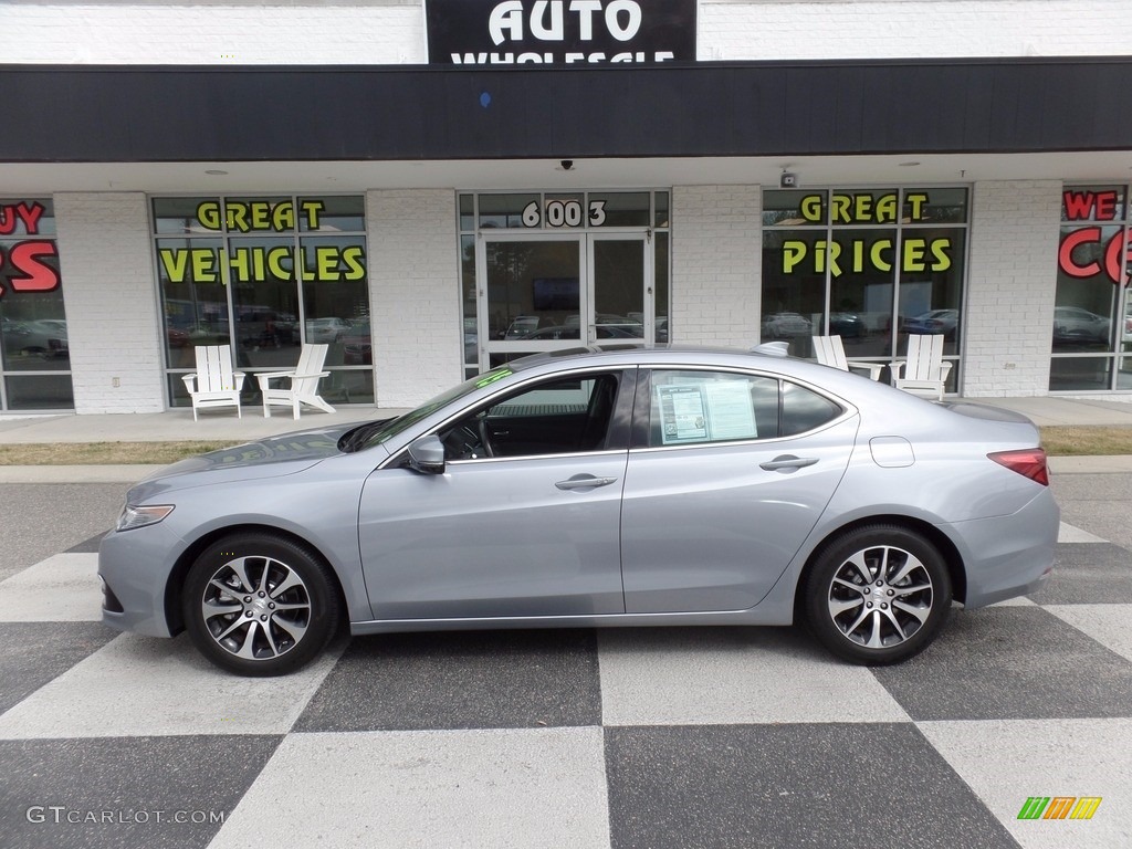 2015 TLX 2.4 - Slate Silver Metallic / Graystone photo #1