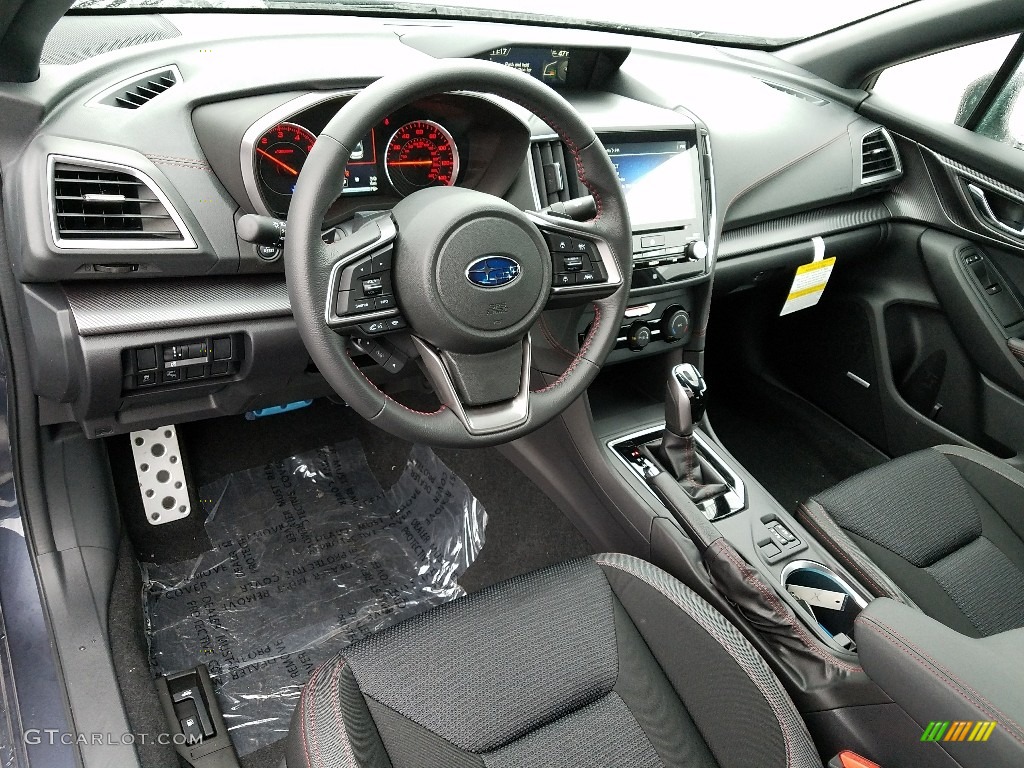 Black Interior 2017 Subaru Impreza 2.0i Sport 4-Door Photo #119681544