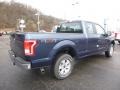 2017 Blue Jeans Ford F150 XL SuperCab 4x4  photo #3